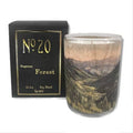 No 20 Forest Wood Wrapped Candle
