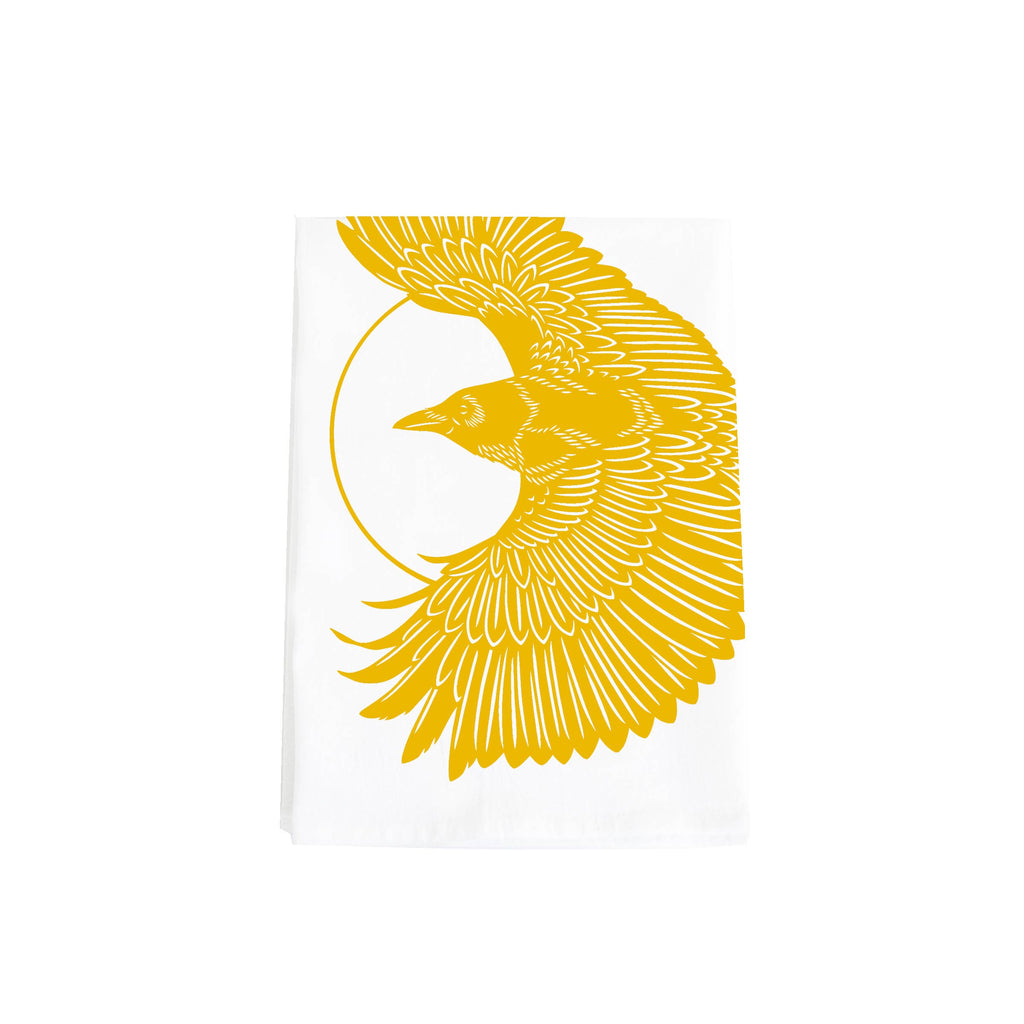 Crow Flour Sack Towel