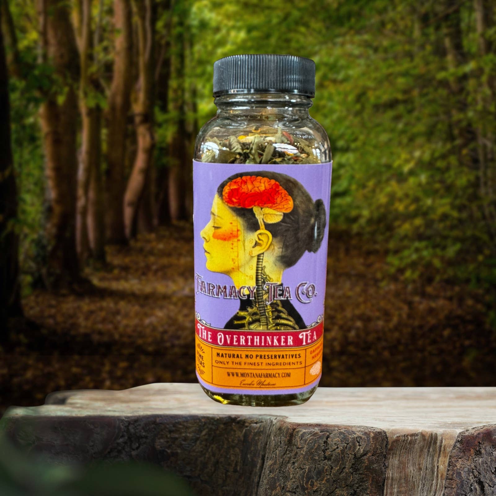 Overthinker the Obsessive analysis tea Mental Wellness Quirk
