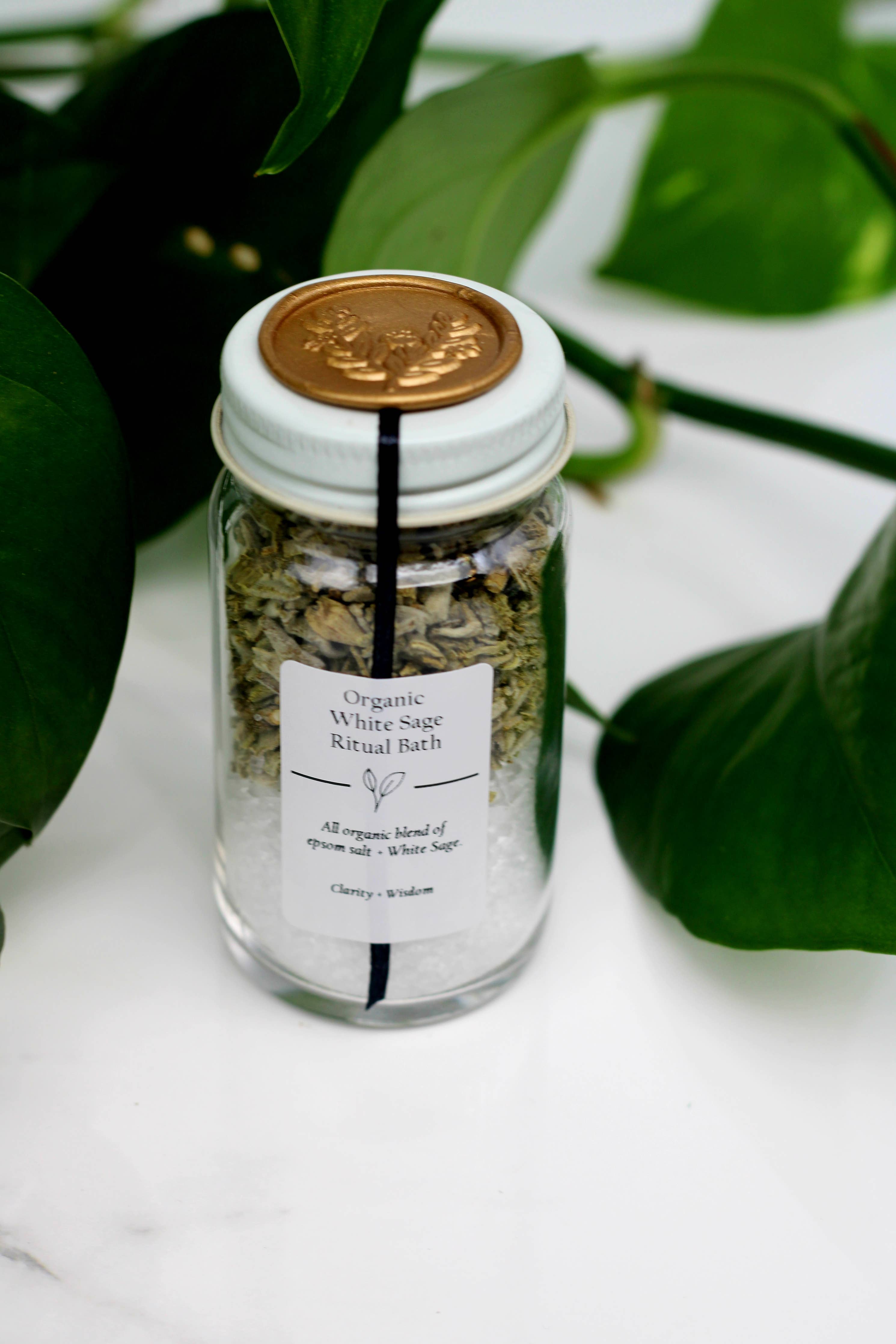 Organic Sage Ritual Bath Salt