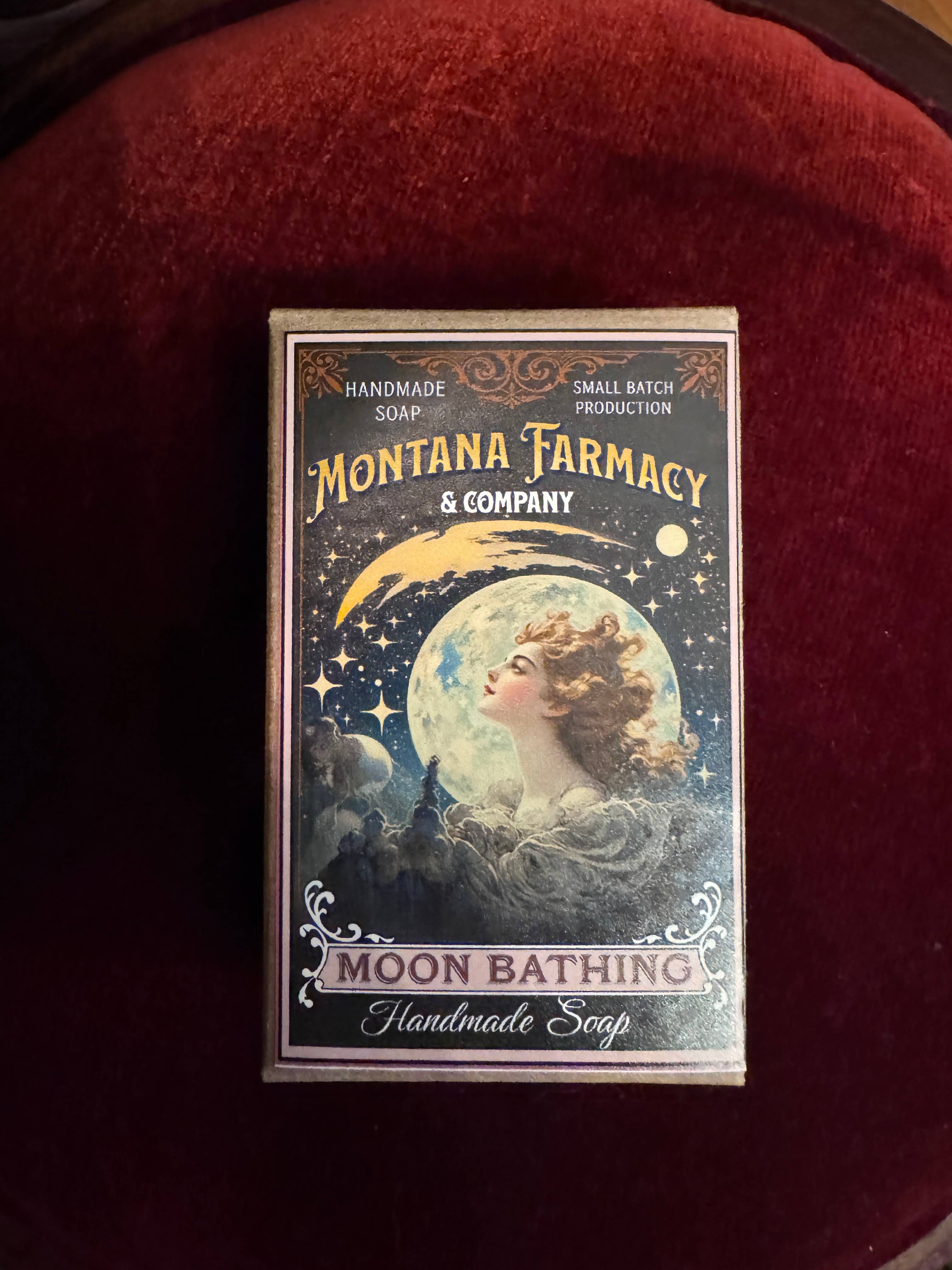 Marvelous night 4 a moon bath handmade soap cypress lavender