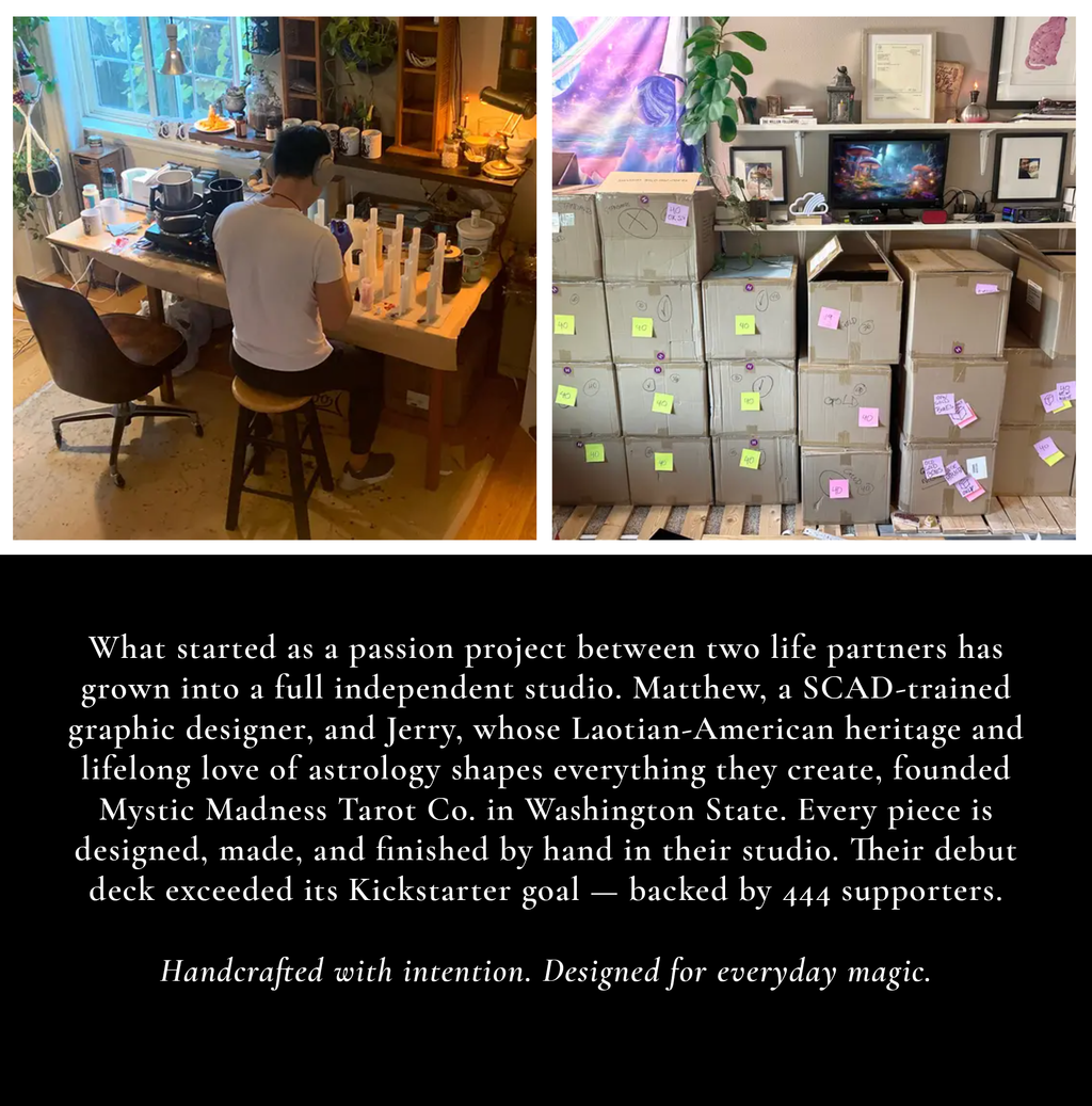 Herb-Infused Intention Candles – Soy & Beeswax Tapers
