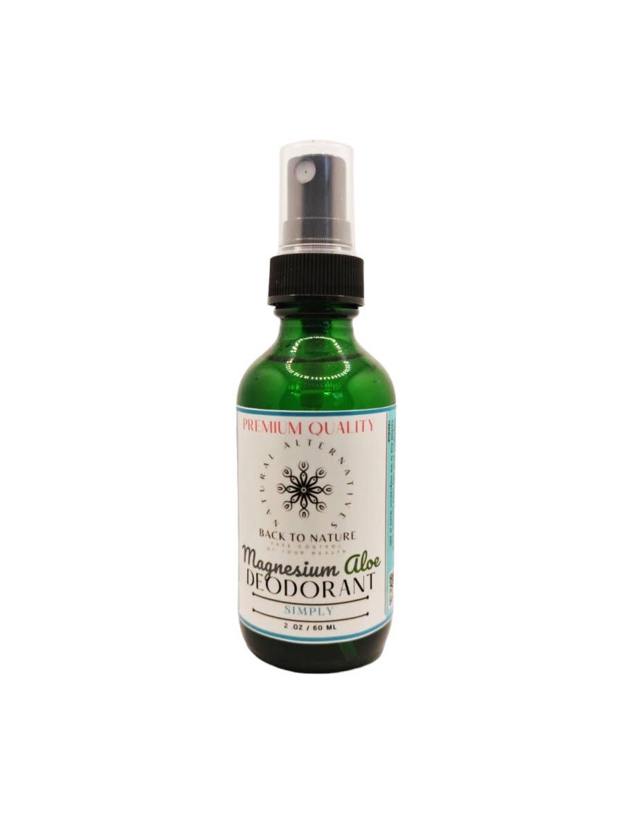 All Natural Magnesium Deodorant Sprays