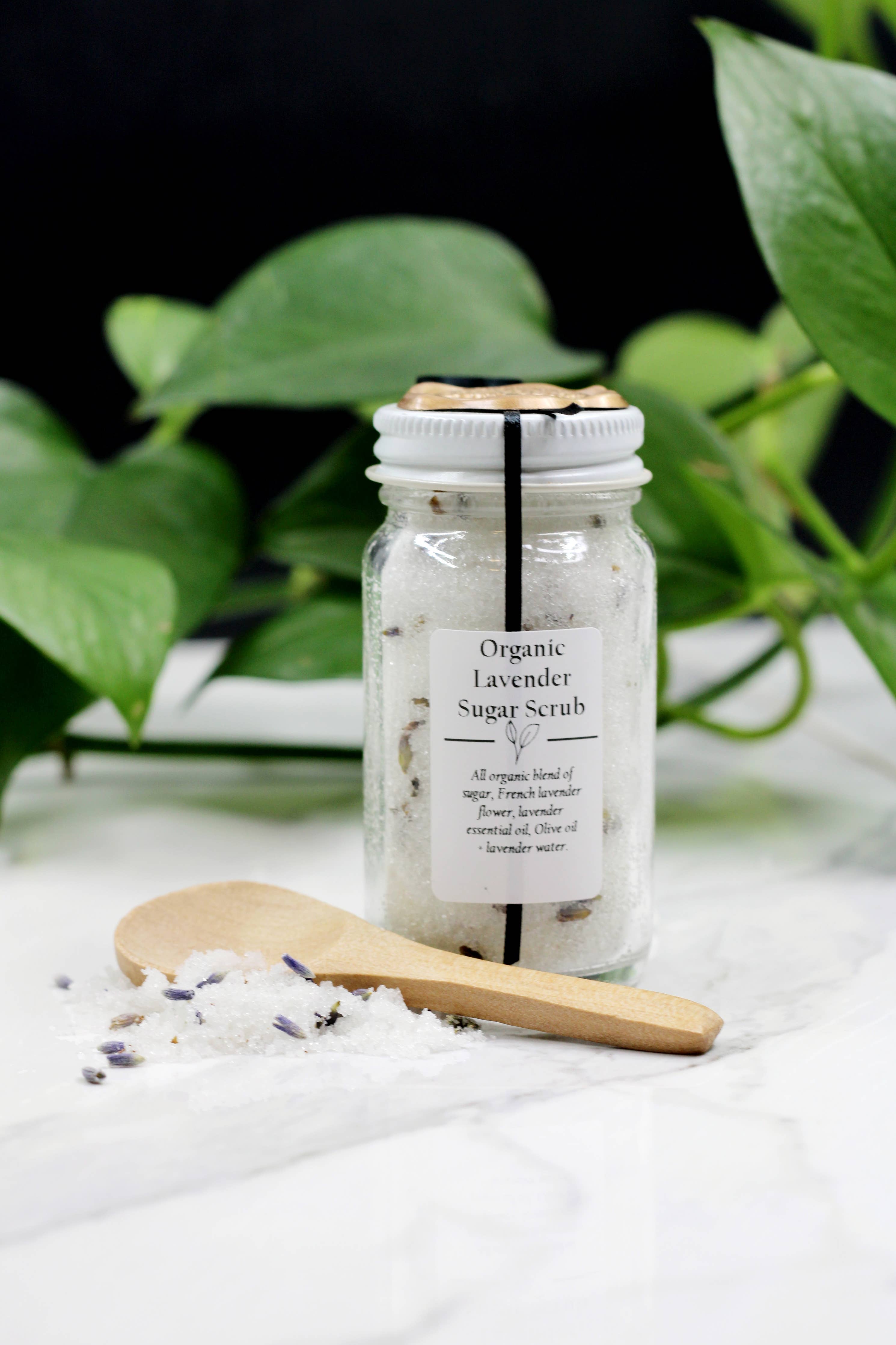Organic French Lavender Sugar Scrub