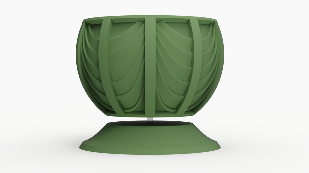 Lèva Vane | Petal Series | Magnetic Levitating Planter