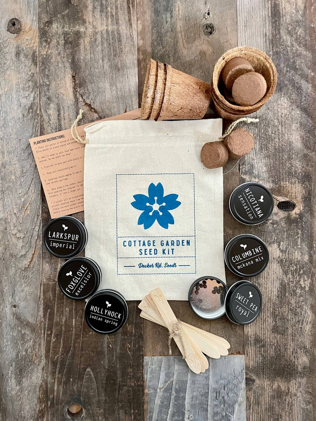 Cottage Garden Seed Starter Kit