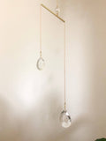Borrowed Light Sun Catcher w/Vintage Glass Crystal