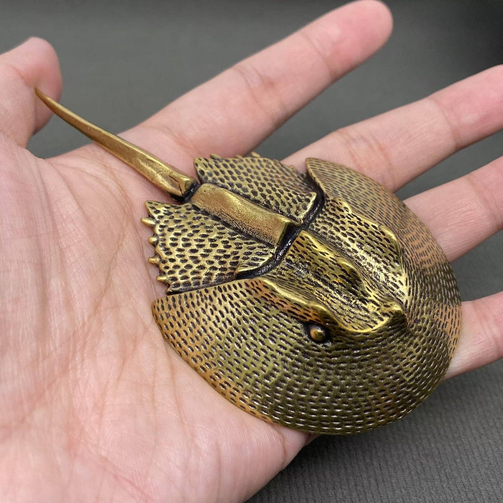 Big Horseshoe Crab Crafts Decoration Desktop Ornaments