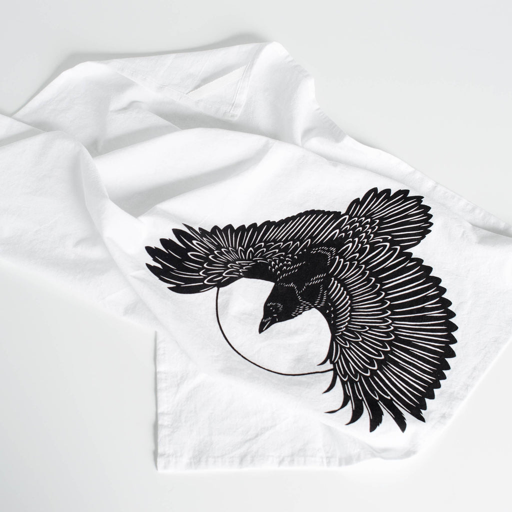 Crow Flour Sack Towel