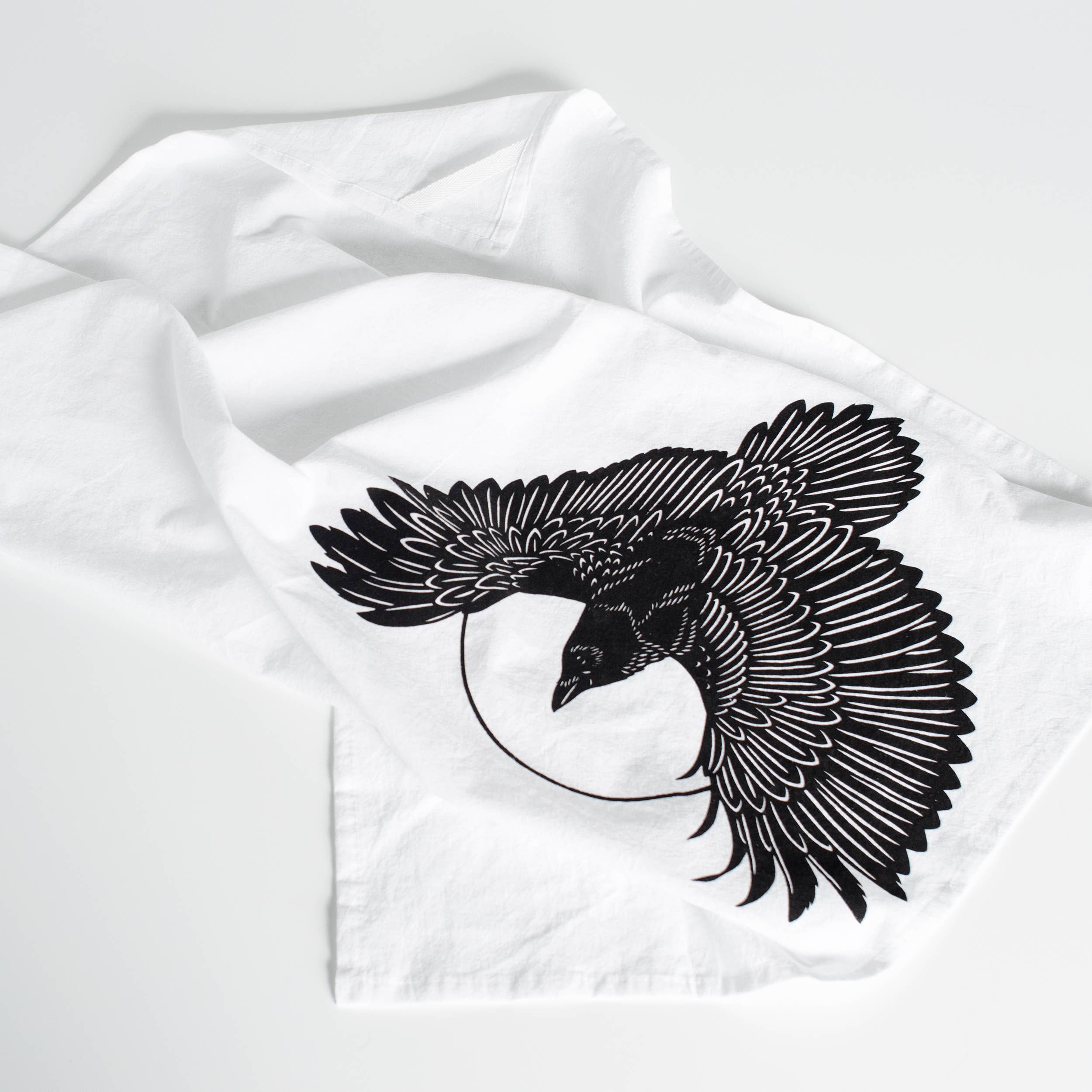 Crow Flour Sack Towel