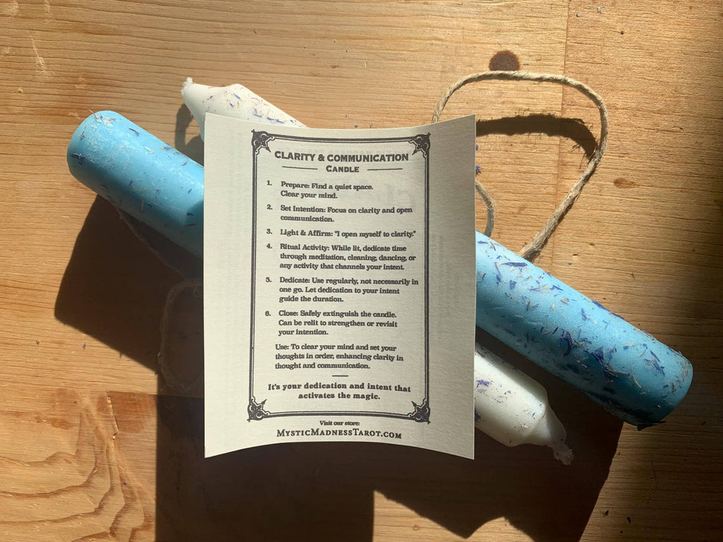 Herb-Infused Intention Candles – Soy & Beeswax Tapers