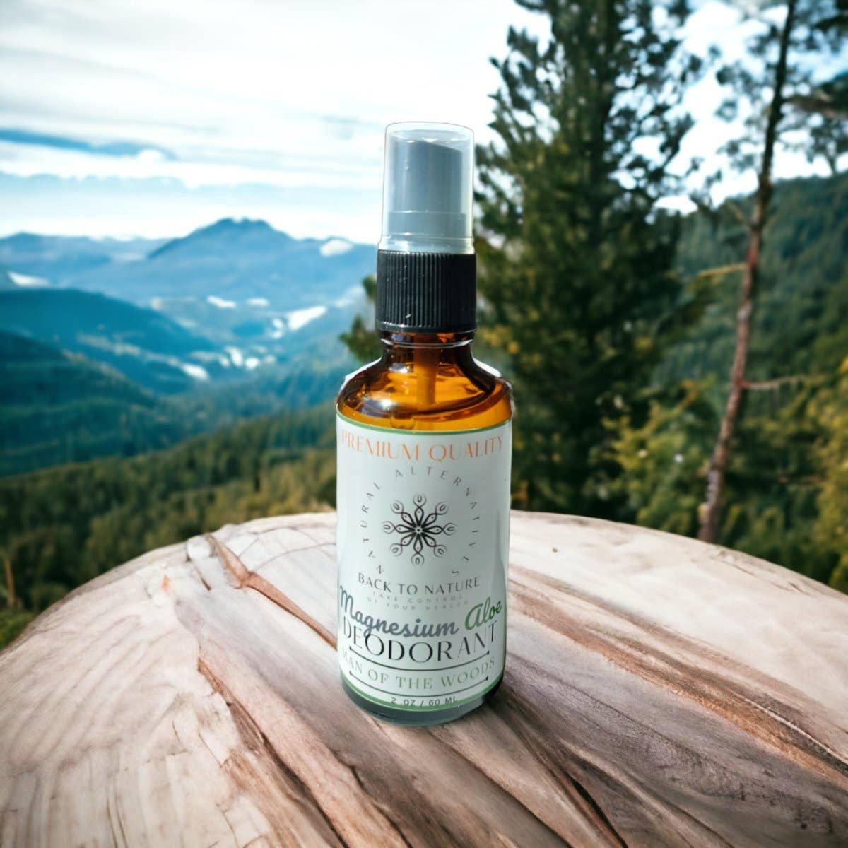 All Natural Magnesium Deodorant Sprays