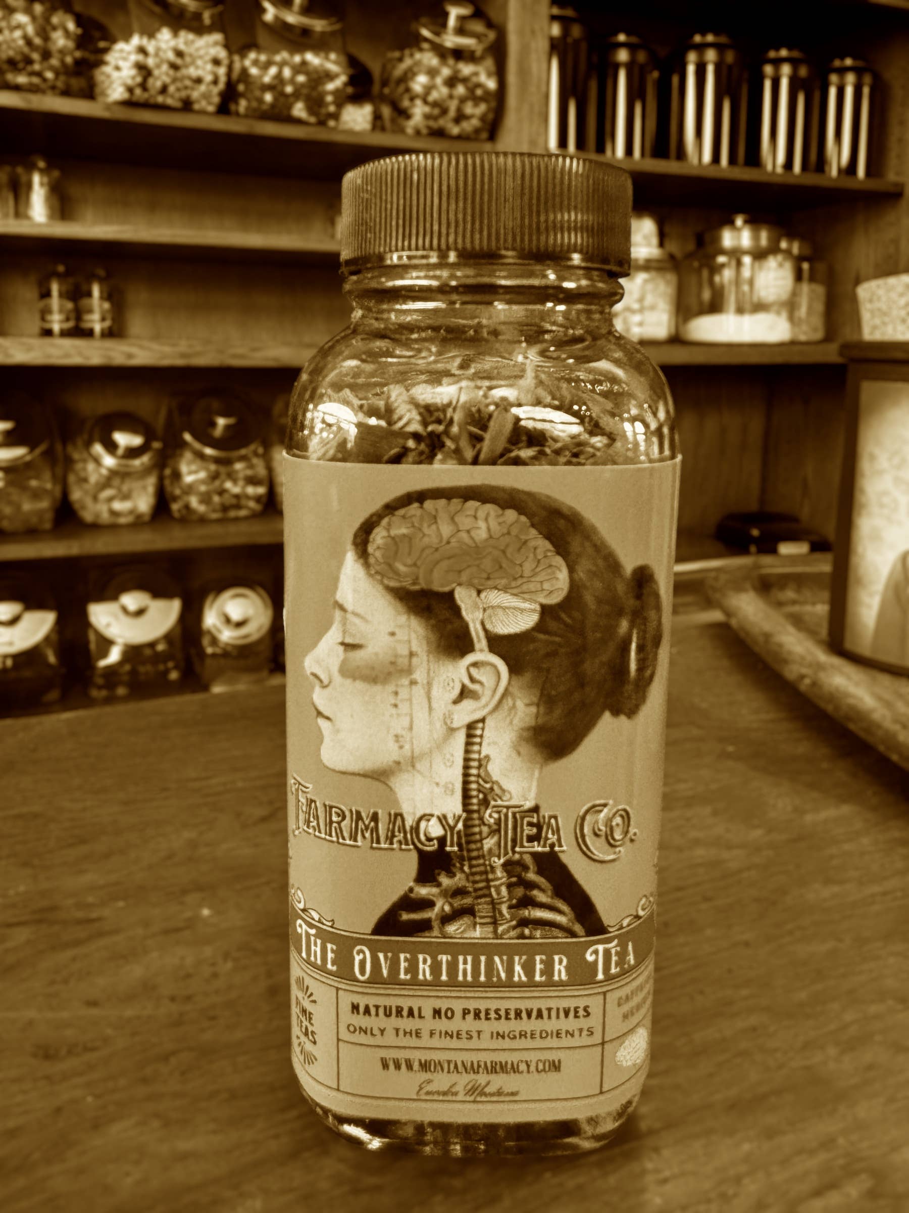 Overthinker the Obsessive analysis tea Mental Wellness Quirk