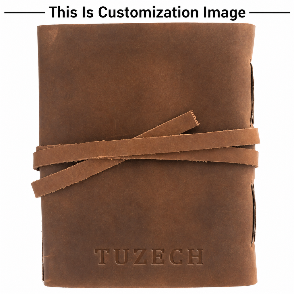 Handmade Leather Bound Vintage Journal Retro Diary