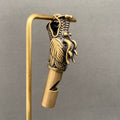 Chinese Dragon Style Brass Whistle