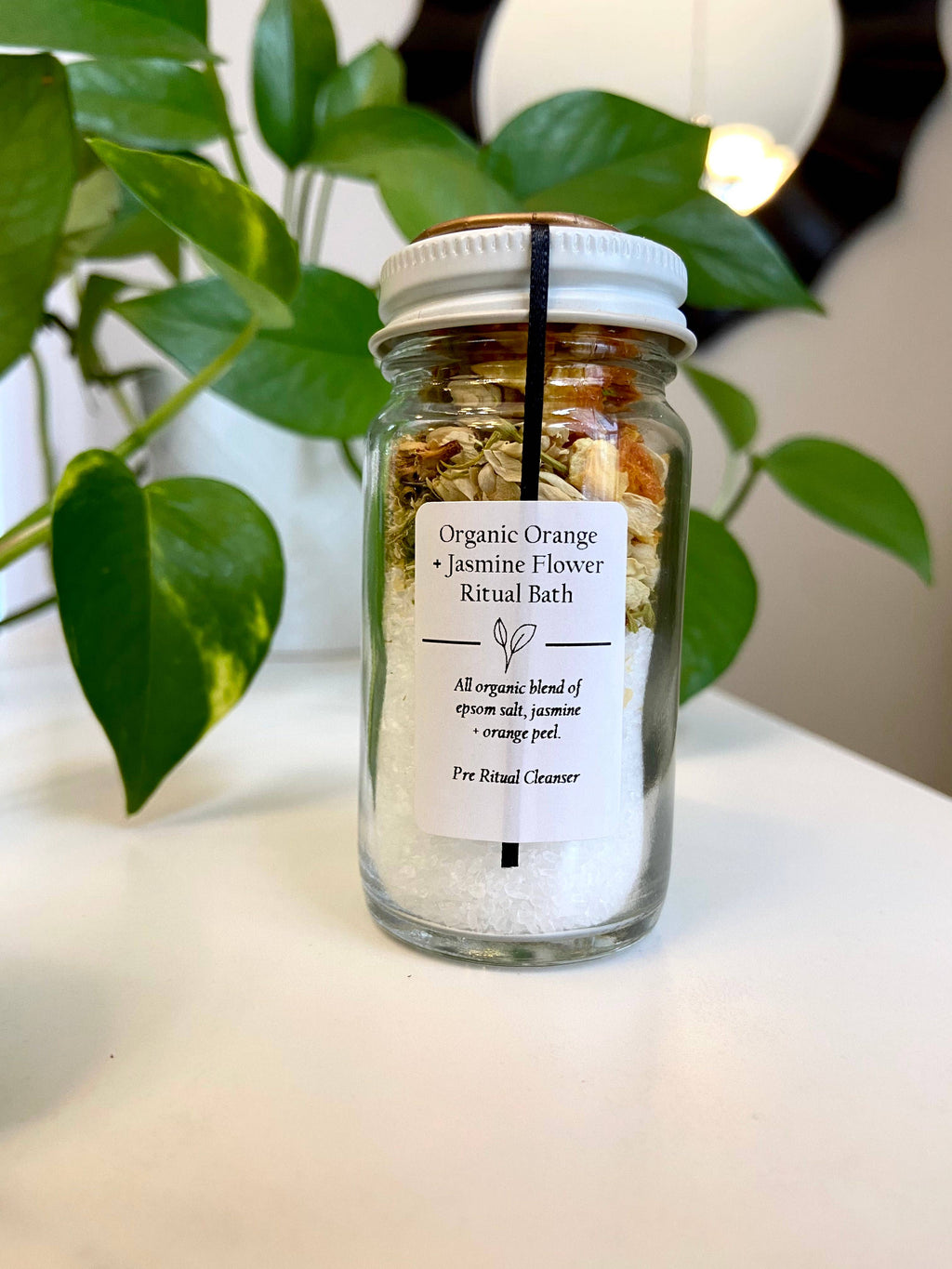 Organic Orange + Jasmine Ritual Bath Salt