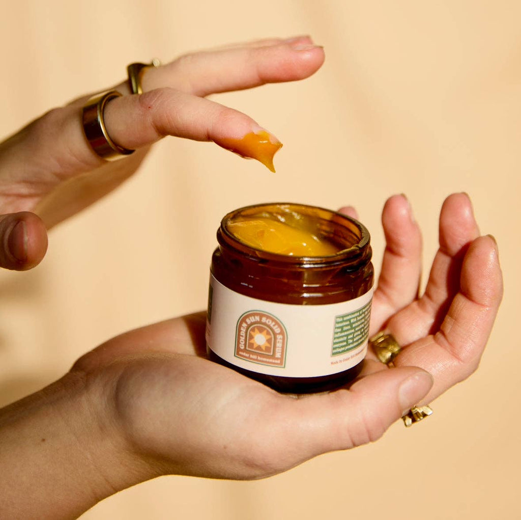 Golden Sun Solid Serum - Natural Tallow Skincare