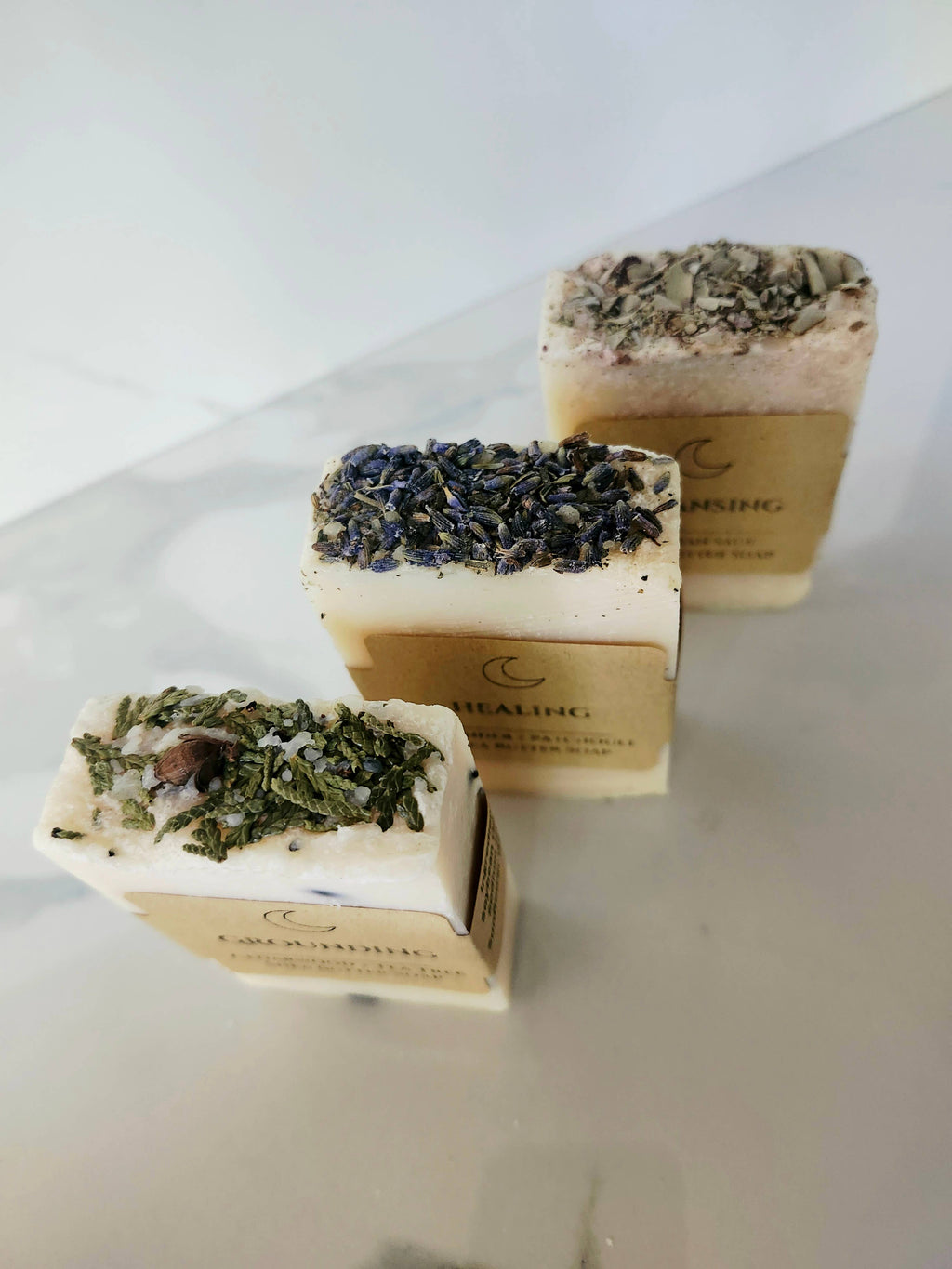 Lavender + Patchouli Organic Shea Butter Healing Soap