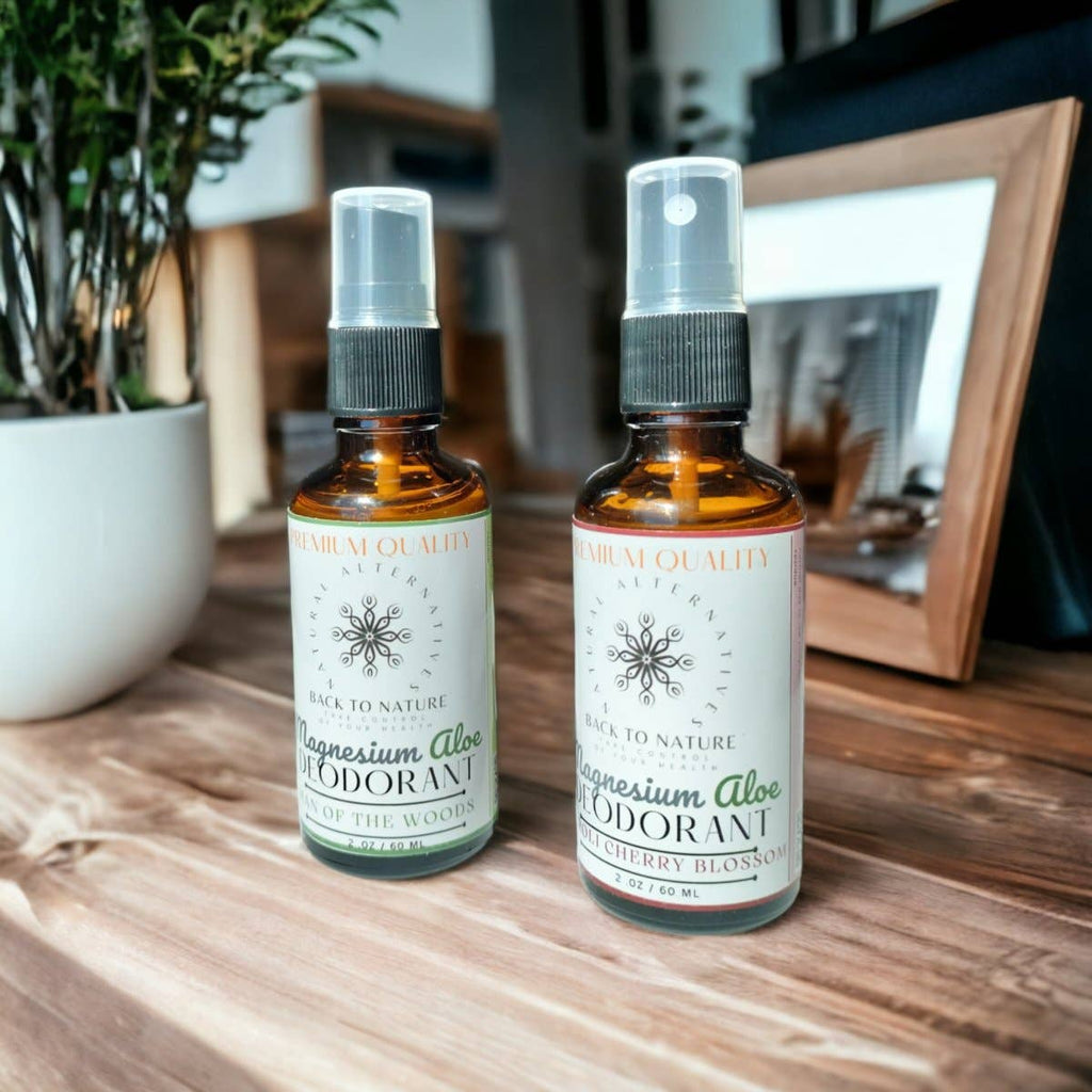 All Natural Magnesium Deodorant Sprays
