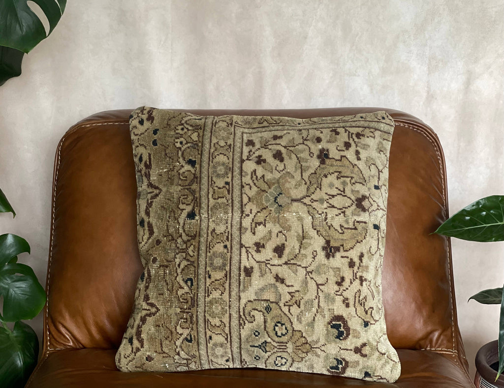 Vintage Turkish Rug Pillow |  Semiha 20’