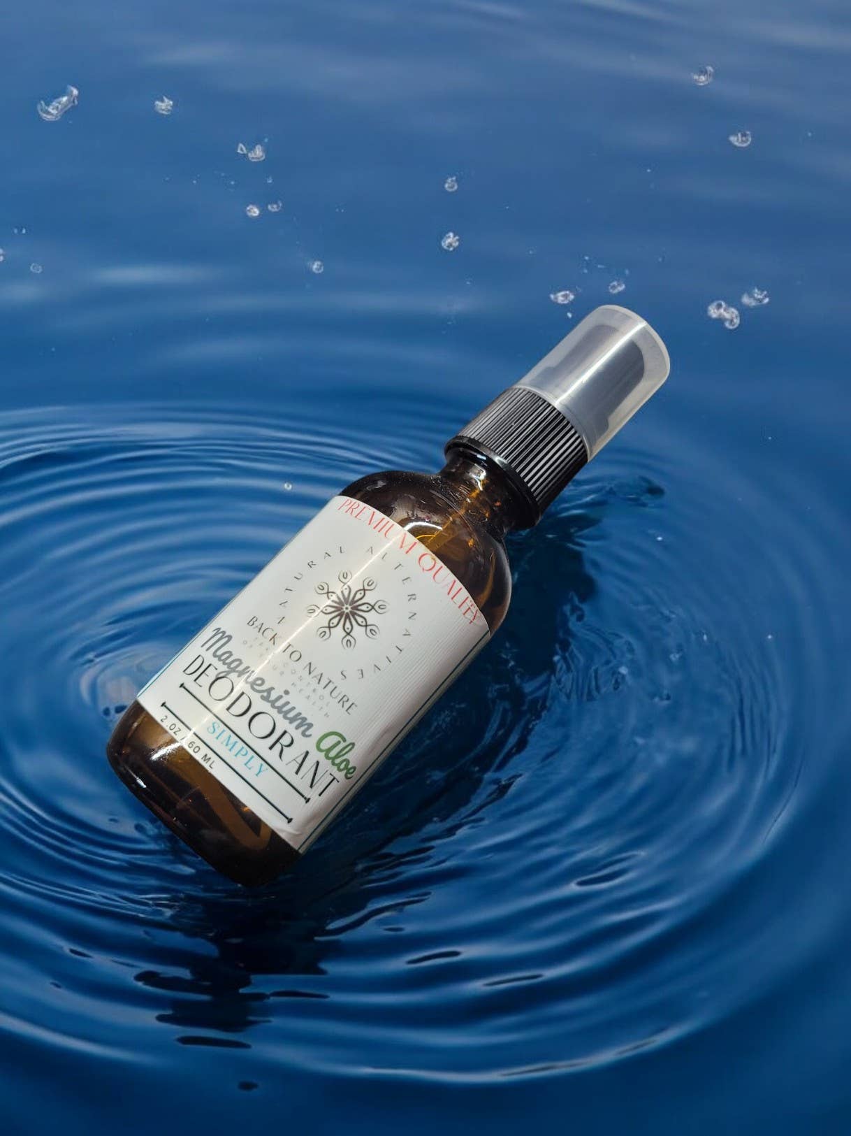 All Natural Magnesium Deodorant Sprays