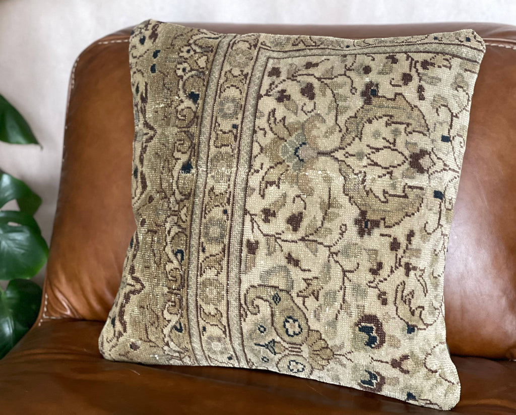 Vintage Turkish Rug Pillow |  Semiha 20’