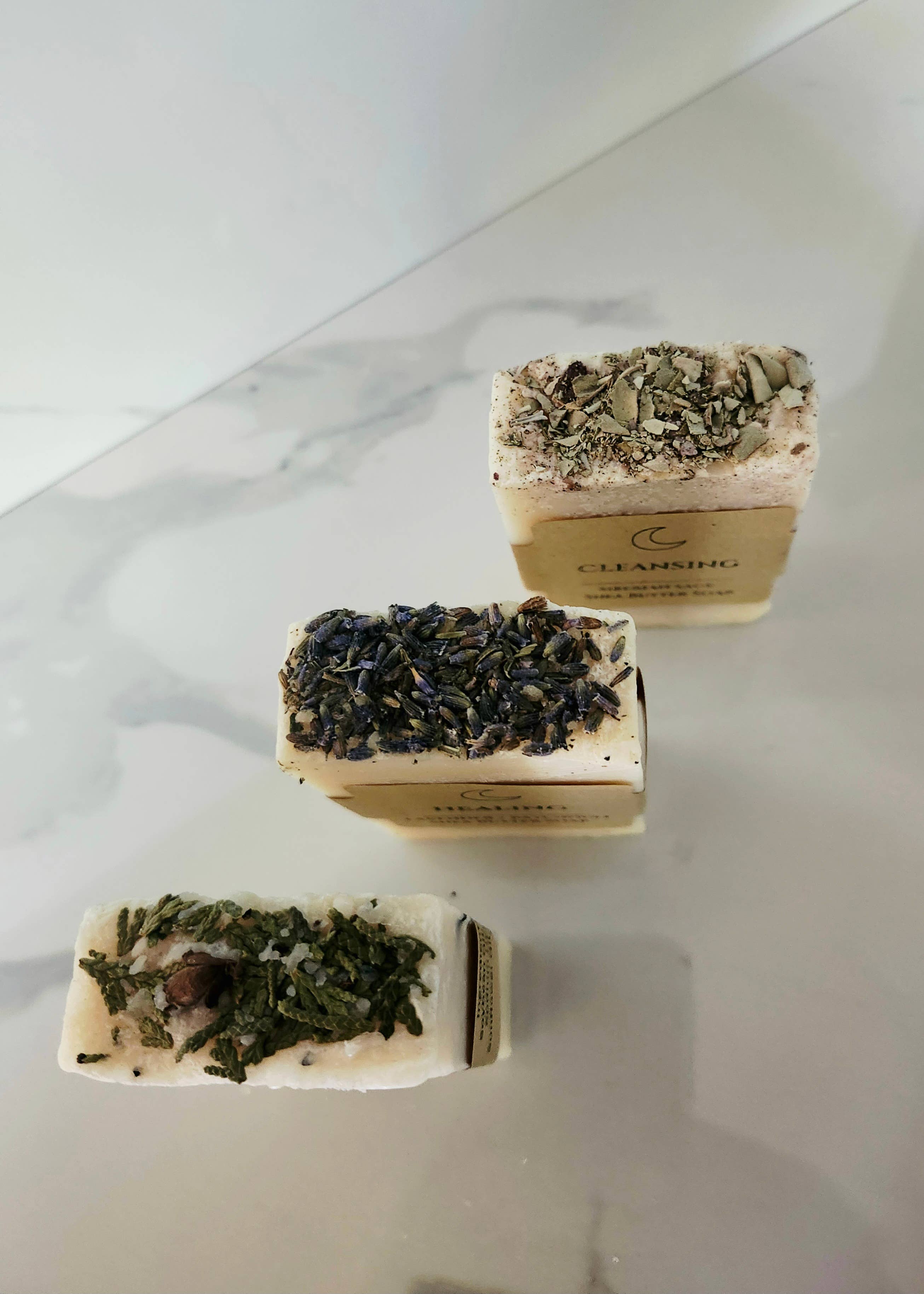Lavender + Patchouli Organic Shea Butter Healing Soap