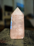 Luminous Rose Quartz Point 6.5” 1.8lb