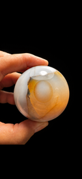 Natural Eye Agate Sphere