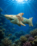 Amazonite Shark from Madagascar