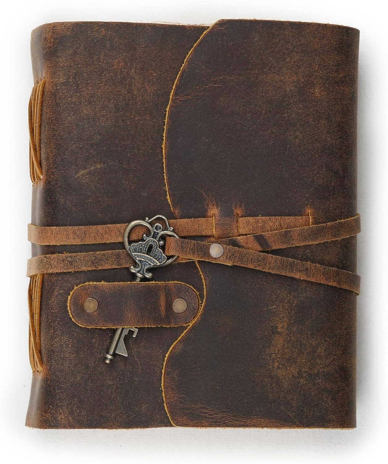 Handmade Leather Bound Vintage Journal Retro Diary
