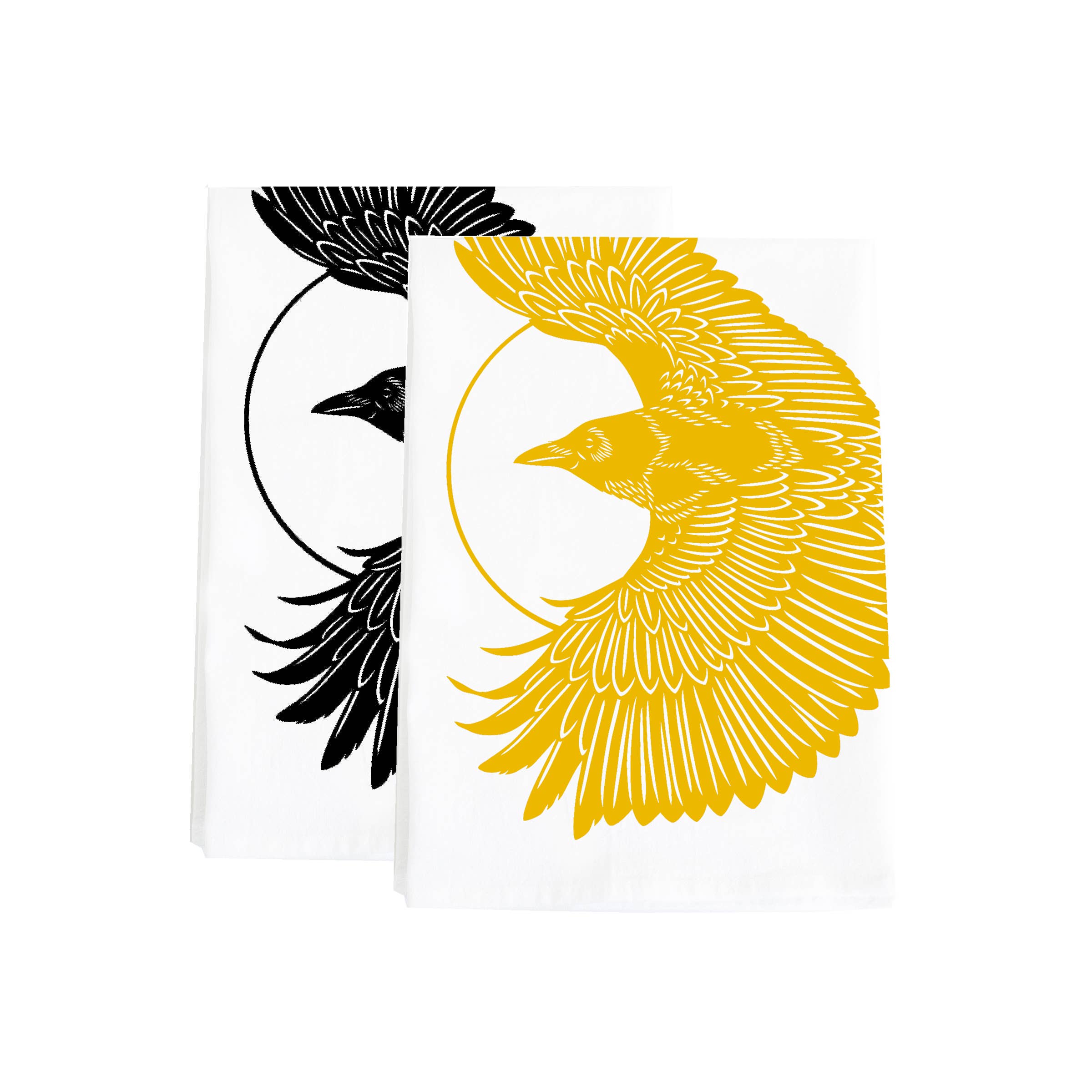 Crow Flour Sack Towel