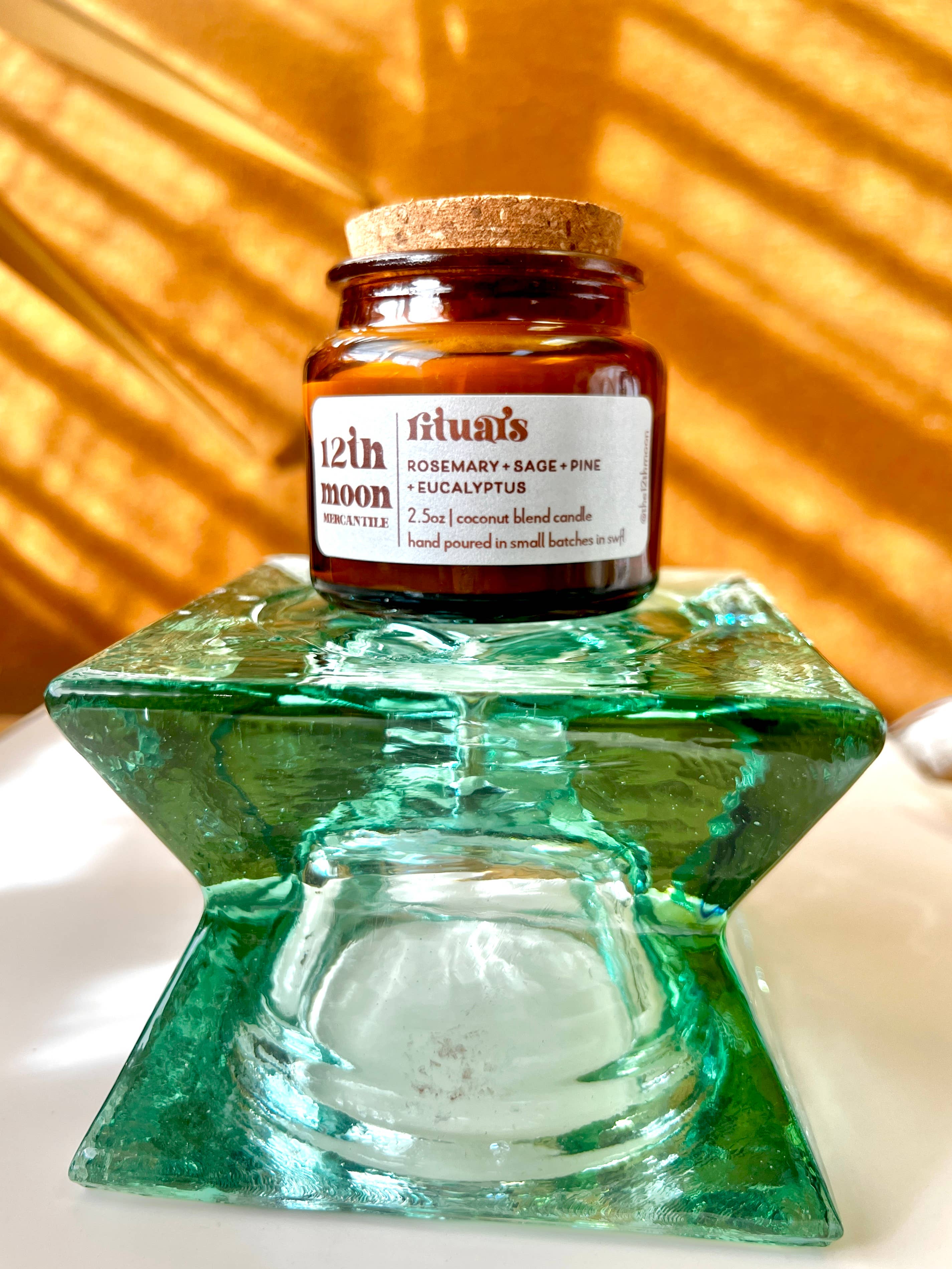 GOLDEN HOUR COLLECTION Coconut Wax Candle - MINI Apothecary