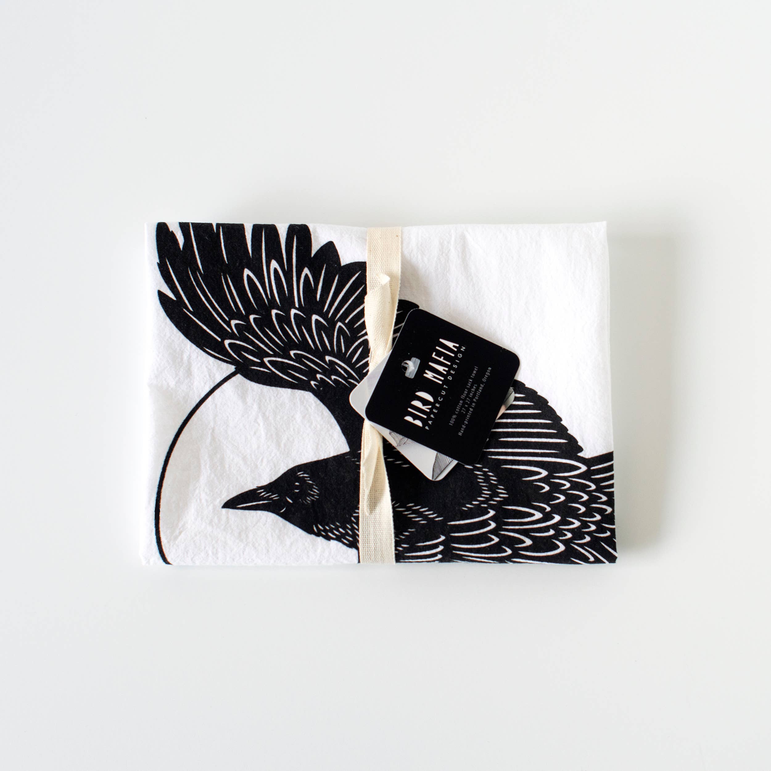 Crow Flour Sack Towel